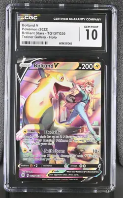 Boltund V TG13/TG30, CGC 10, Pokemon Trainer Gallery Holo Card - Image 1
