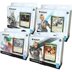 Commander Decks -Set of 4- Collectors Edition FINAL FANTASY MTG SEALED - Image 1