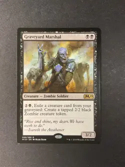 Graveyard Marshal - Core Set 2019 - Magic the Gathering - MTG - Image 1