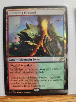 Stomping Ground Foil Rare Edge of Eternities Magic the Gathering MTG Card NM - Image 1