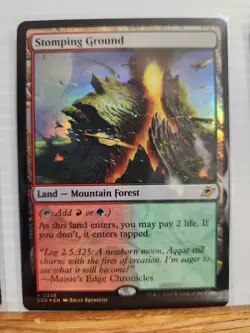 Stomping Ground Foil Rare Edge of Eternities Magic the Gathering MTG Card NM - Image 2