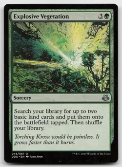 MTG Explosive Vegetation U Duel Decks: Elspeth vs. Kiora 46 LP - Image 1
