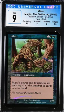 MARO 7th Edition Foil Rare CGC 9 MTG [Nostalgium] - Image 1