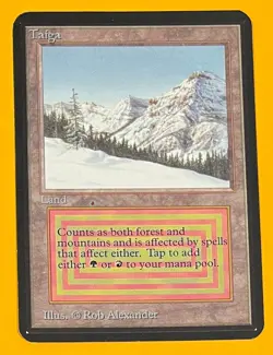 MTG TAIGA Alpha (OldManMTG 011-202) - Image 1