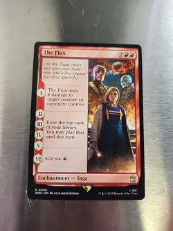 EXACT CARD PICTURED The Flux WHO 0086 MTG Dr Who Eng Non-F - Image 1