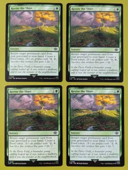 Revive the Shire x4 The Lord of the Rings: Tales of Middle-Earth 4x MTG - Image 1