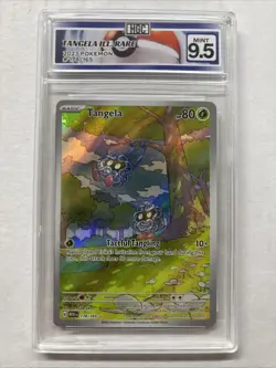 2023 Pokemon Tangela Illustration Rare #178 HGC 9.5 (sb3) - Image 1