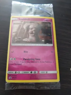 Pokemon Sealed Holo Detective Pikachu Snubbull Promo SM200 From GameStop New - Image 1