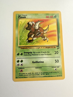 Pokemon TCG Pokemon Pinsir 29/130 Unlimited Set Rare MP - Image 1