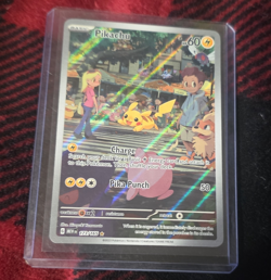 The Pokemon Company Pikachu 173/165 SV 151 Illus Rare Holo EN 2023 - Image 1