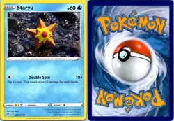 Staryu 030/172 Brilliant Stars Pokemon TCG Common NM - Image 3