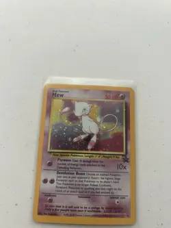 NM-M WoTC Promo Mew (9) Promo 09/53 Pokemon TCG BLACK STAR VINTAGE - Image 2