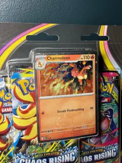 [Charmeleon] 3-Pack Blister Chaos Rising ME04 Pokemon TCG - Image 4