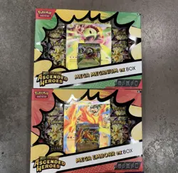Pokemon TCG: Mega Evolutions Ascended Heroes Mega Ex Box Lot Of 2 Sealed. - Image 1