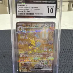 7x Pokemon Japanese CGC Graded Slabs Lot – Alakazam ex SAR CGC 10, AR/SAR - Image 1