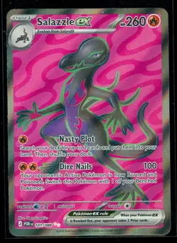 Pokemon SALAZZLE EX 101/088 - Perfect Order - ULTRA RARE FULL ART - MINT - Image 1