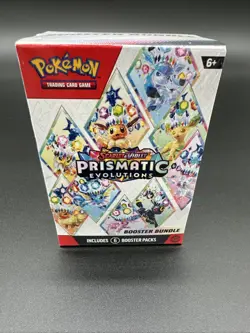 Pokemon TCG: Scarlet & Violet Prismatic Evolutions Booster Bundle Fast Shipping - Image 1