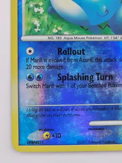 Marill 88/130 Pokemon TCG Diamond and Pearl Reverse Holo - Image 5