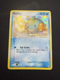 2005 Pokemon Mudkip EX Emerald 56/106 Reverse Holo Foil Stamped - Image 1