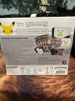 Pokemon Celebrations 25th Anniversary Elite Trainer Box ETB Factory Sealed - Image 2