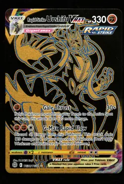 Pokemon Rapid Strike Urshifu Brilliant Stars Trainer Gallery #TG30/TG30 NM - Image 1
