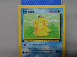 Pokemon 1 st edition team rocket Psyduck 65/82 - Image 2