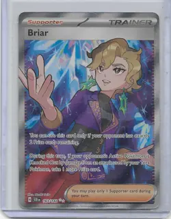 Briar 163/142 Ultra Rare Stellar Crown Pokemon Near Mint - Image 1