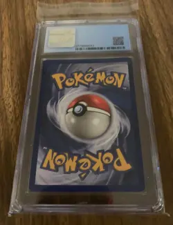Hitmonlee Pokemon (1999) Fossil - Unlimited - 7/62 Holo - CGC 9 Mint - Image 2