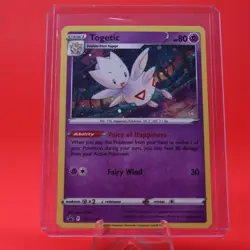 Pokemon TCG Sword & Shield Black Star Promo SWSH276 Togetic - Image 1