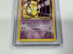 Pokemon Sabrina’s Kadabra Gym Challenge 58/132 CGC 10 GEM MINT - Image 2