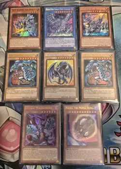 Yugioh Complete Blue Eyes Deck Collection - Dragon Master Magia Kaibaman Primite - Image 3
