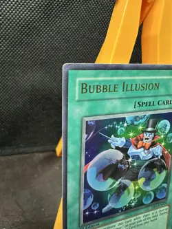 Konami Bubble Illusion DP1-EN024 Ultra Rare 1st Edition Jaden Yuki LP/MP - Image 2