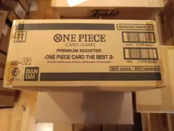 One Piece Card Game PRB-02 The Best Premium Booster Box Sealed Case 10x Box ENG - Image 2