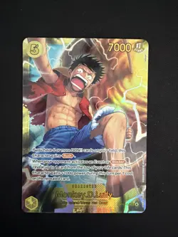 Monkey D Luffy OP15 SEC 119 Adventure On Kami’s Island ENGLISH Bell Luffy - Image 1