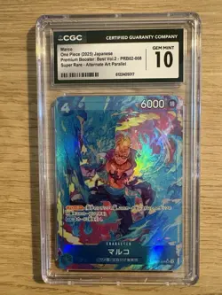 One Piece Japanese CGC Graded Mint 10 Marco, Super Rare. Free UK Delivery 🚚 - Image 2