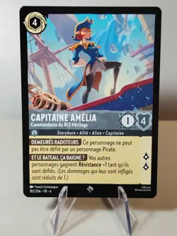 LORCANA FR - Chapitre 6 192/204 Capitaine Amelia - Super rare non Foil Neuf - Image 1