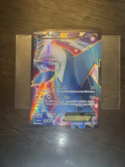 Pokemon Latios EX TCG Full Art Ultra Rare Holo Card Roaring Skies 101/108 NM-LP - Image 1
