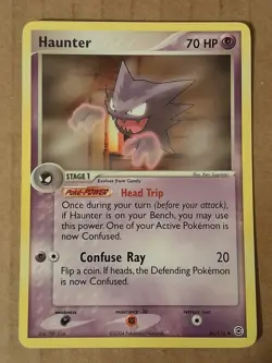 Pokemon Haunter 34/112 Fire Red Leaf Green LP See Pictures - Image 1