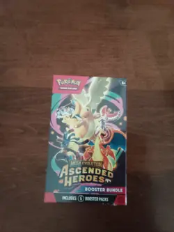 Pokemon Ascended Heroes Booster Bundle!6 Packs/60 Cards! Sealed/ New! - Image 1