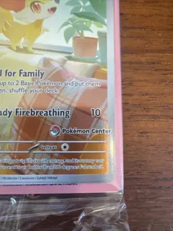 Fennekin Pokemon Center Chaos Rising Promo Card NM/LP - Image 3