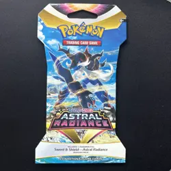 1x Astral Radiance Sword & Shield Sealed Pokemon Card Sleeved Booster Pack - Image 1