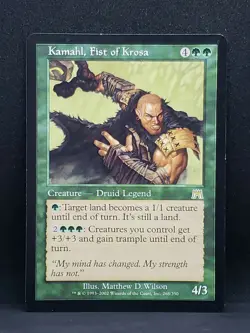 Kamahl, Fist of Krosa LP MTG Onslaught 268 G Legend Man Land Zerg EDH Mod 113 - Image 1