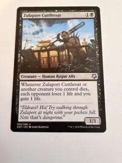 Magic: The Gathering Zulaport Cutthroat Game Night Uncommon #036/068 Regular - Image 1