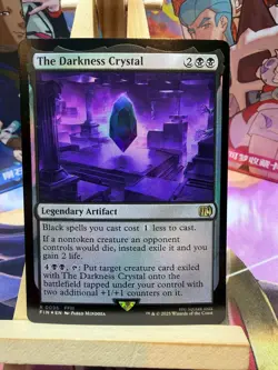 The Darkness Crystal 96 Rare FINAL FANTASY Magic: The Gathering NM - Image 1