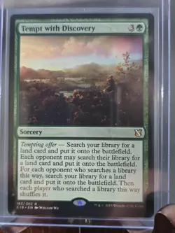 Tempt with Discovery Commander 2019 MTG Regular Near Mint - Image 3