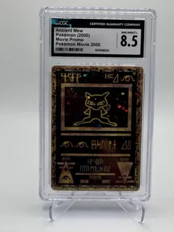 Pokemon TCG CGC 8.5 Ancient Mew Promo Holo Movie Promo English 2000 - Image 1