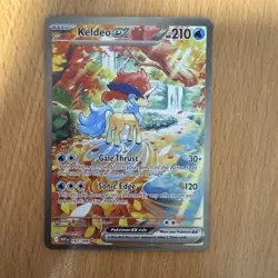 Pokemon TCG Keldeo EX White Flare Sir Card 167/086 NM Condition - Image 1