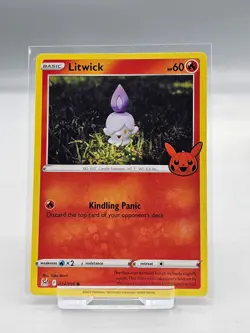 024/196 Litwick : Common Card : Trick or Trade 2023 Pokemon Trading Card Game - Image 1