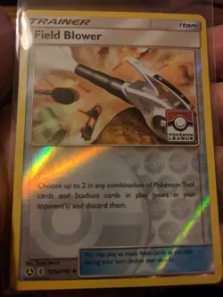 Pokemon 124a/145 Field Blower league promo - Image 1