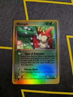 Wurmple 78/109 Common Reverse Holo 2003 EX Ruby & Sapphire Pokemon TCG NM - Image 1